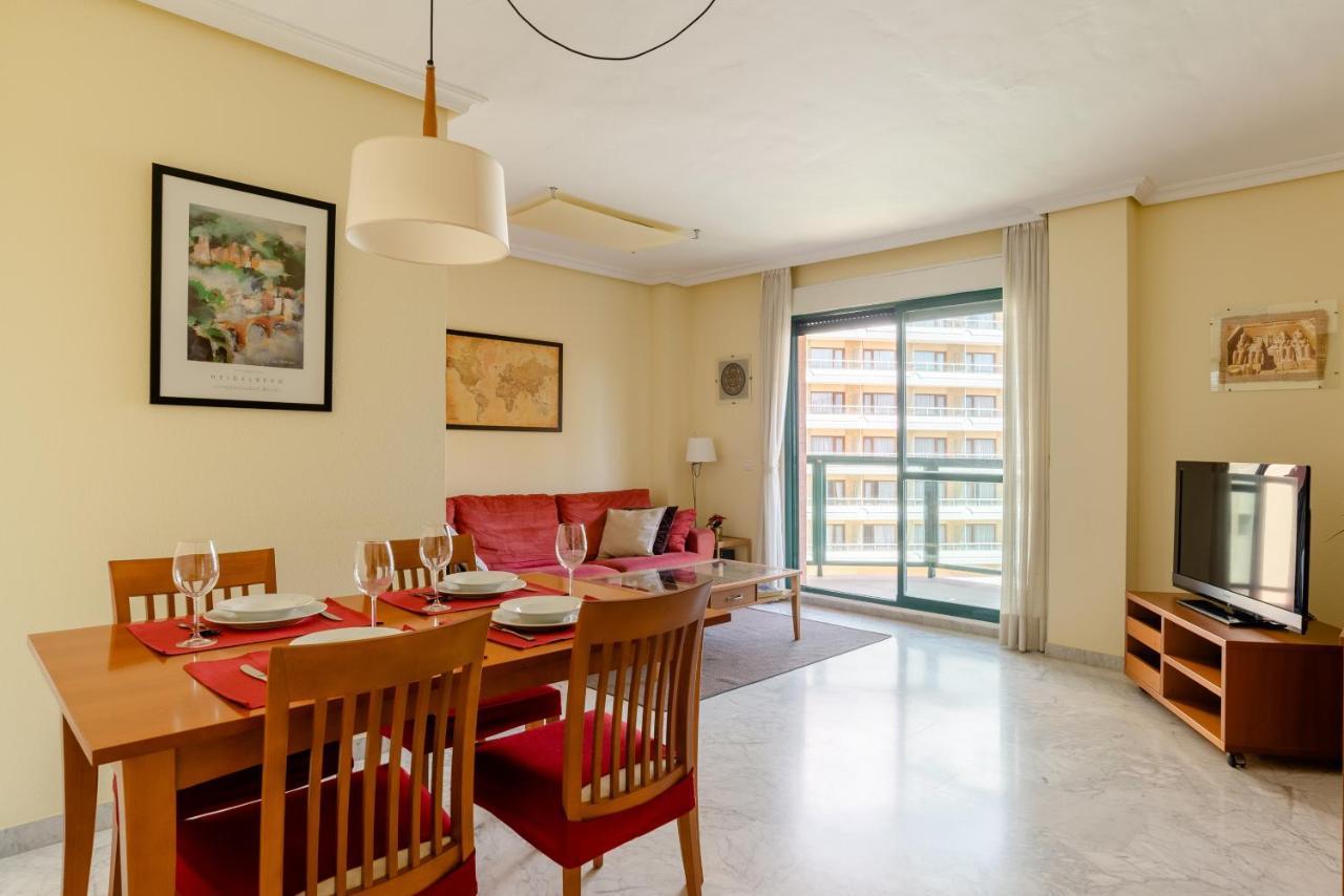 Apartamento Residencial Bajondillo 托雷莫利诺斯 外观 照片