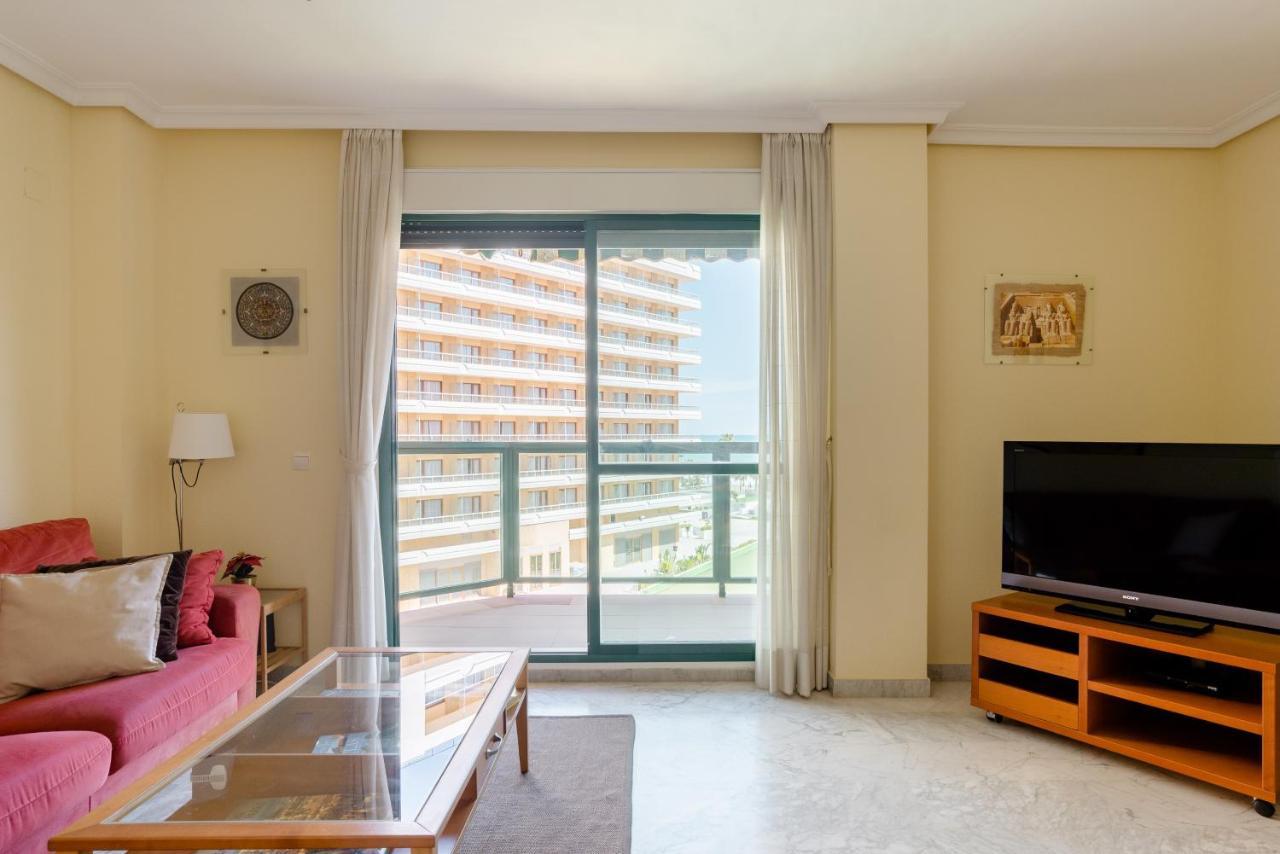 Apartamento Residencial Bajondillo 托雷莫利诺斯 外观 照片